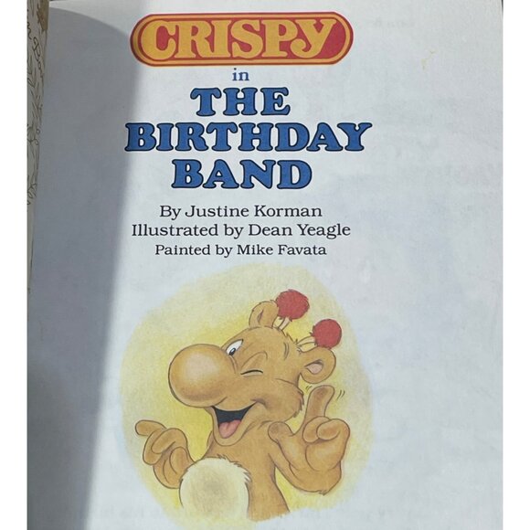 2 CRISPY Little Golden Book VTG 1987 Special Edition Softcover - Picture 7 of 7